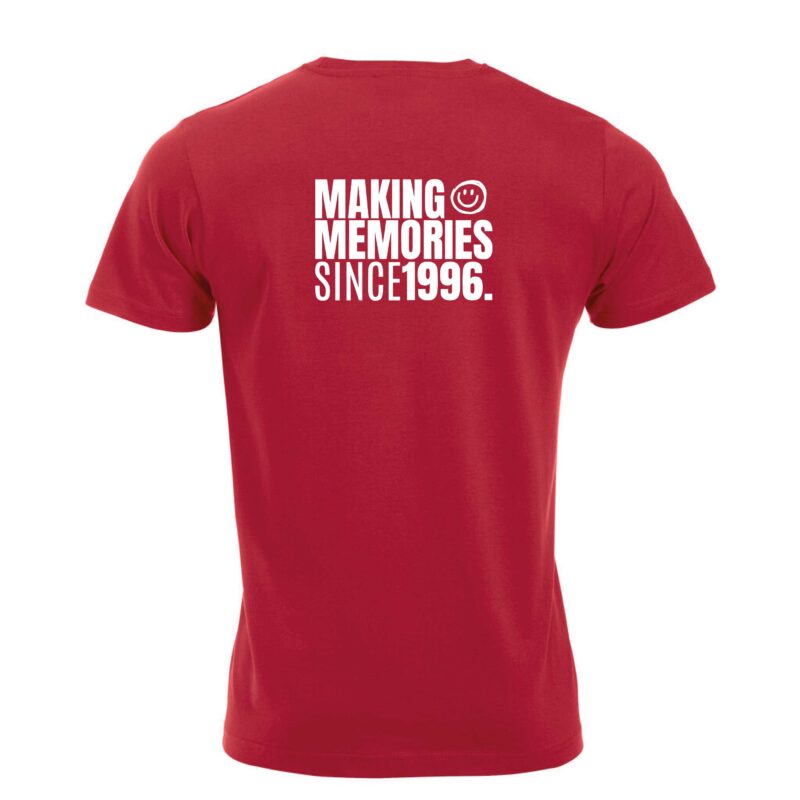 New Classic T-shirt <br> "Making memories since 1996"